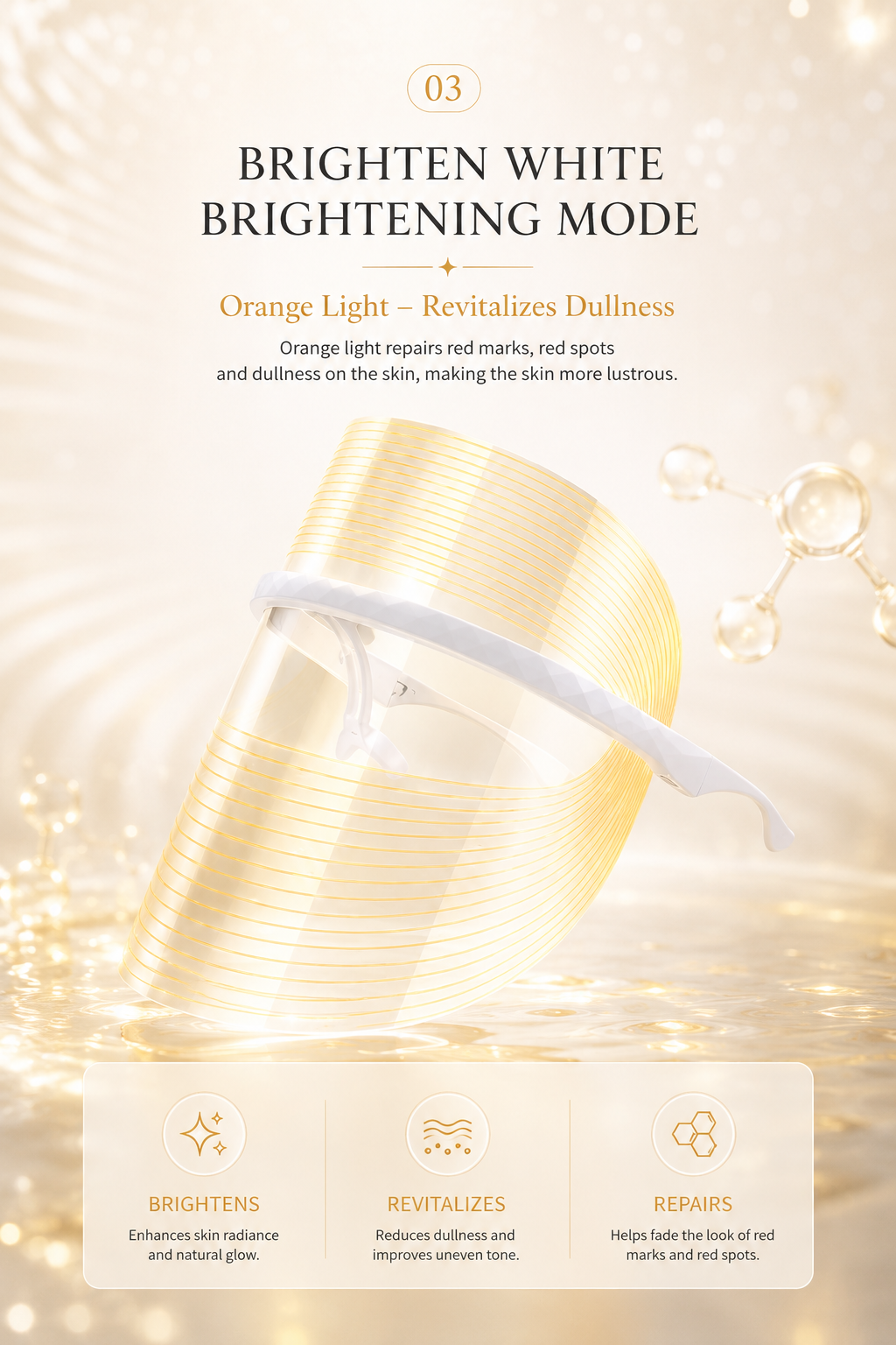 Leuer Belle™ PhotonGlow LED Mask