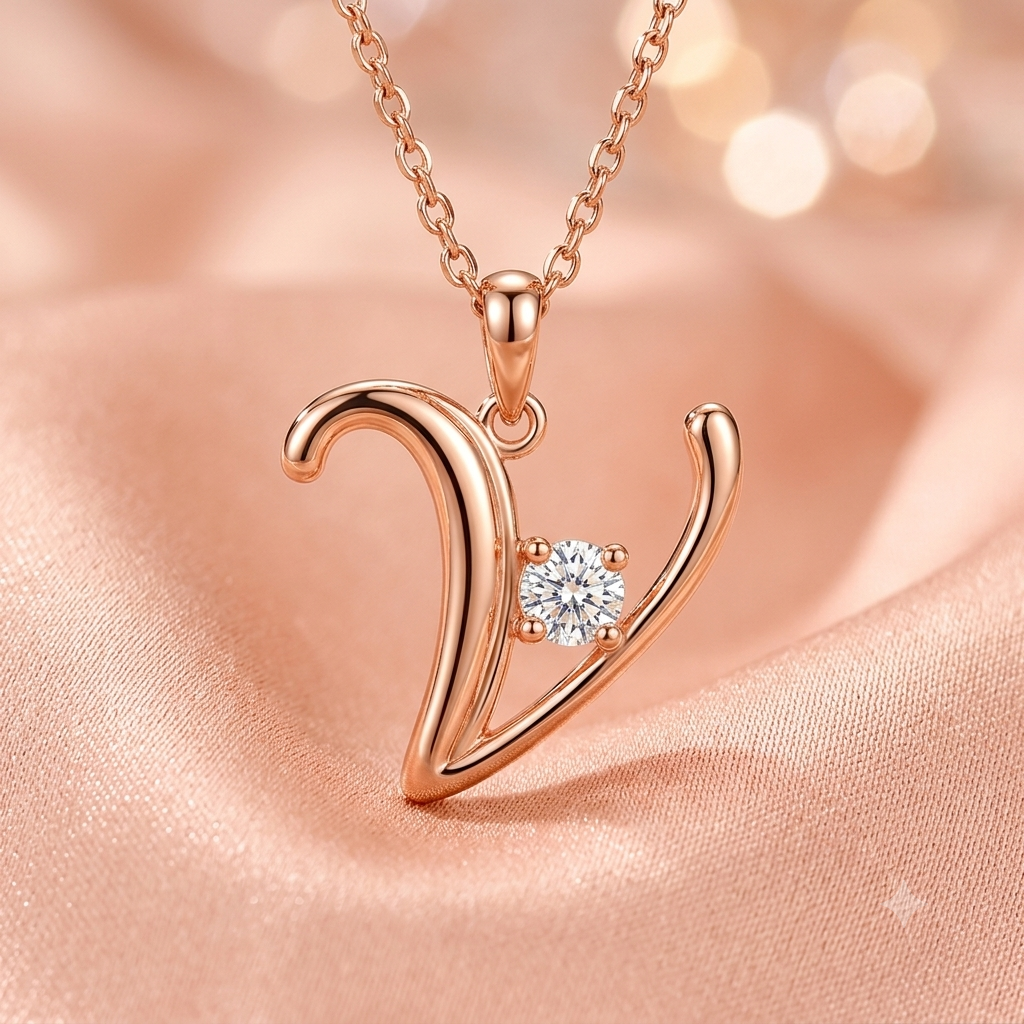 Leuer Initial™ 18K Gold Letter Necklace
