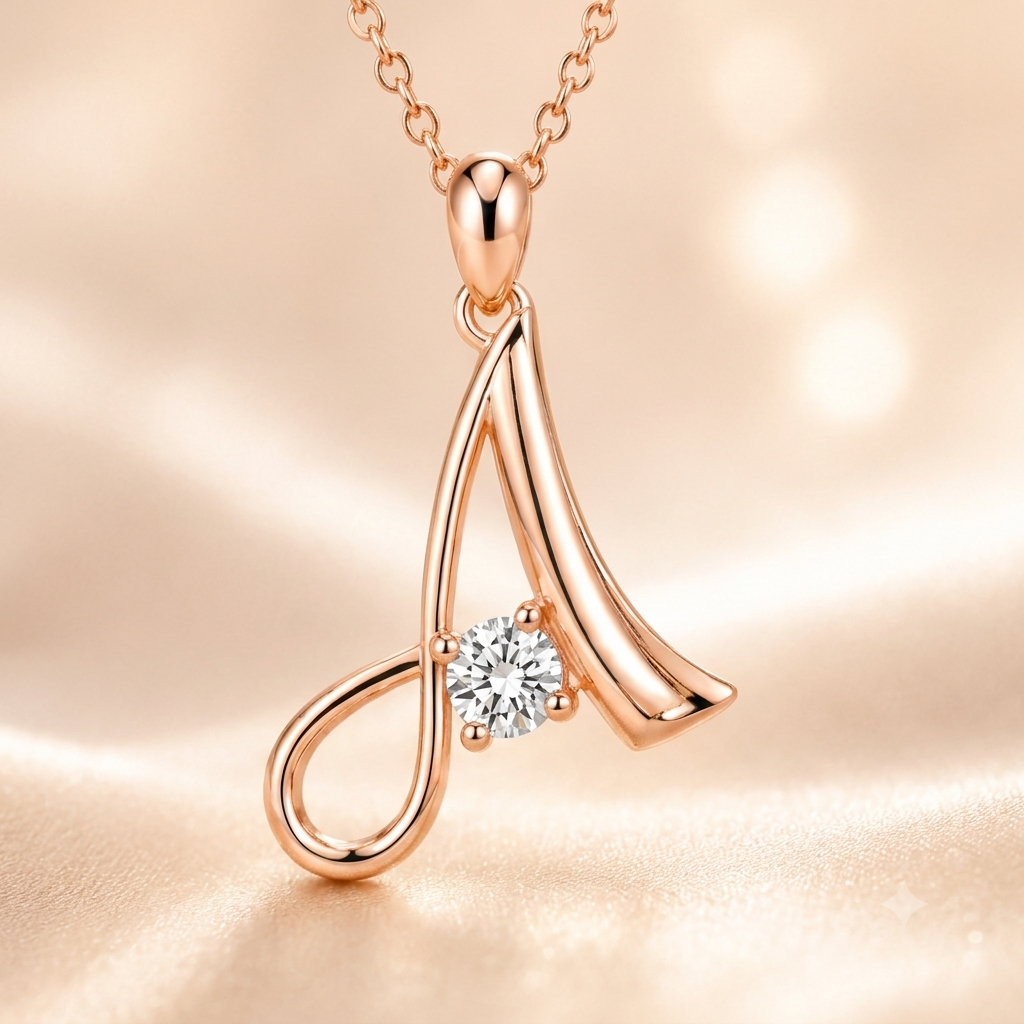 Leuer Initial™ 18K Gold Letter Necklace