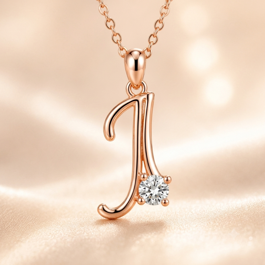 Leuer Initial™ 18K Gold Letter Necklace
