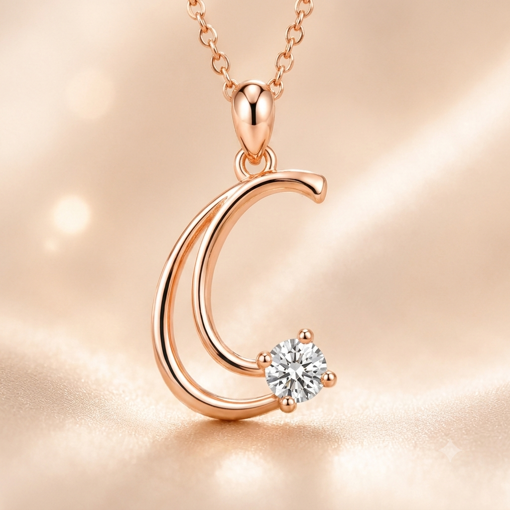 Leuer Initial™ 18K Gold Letter Necklace