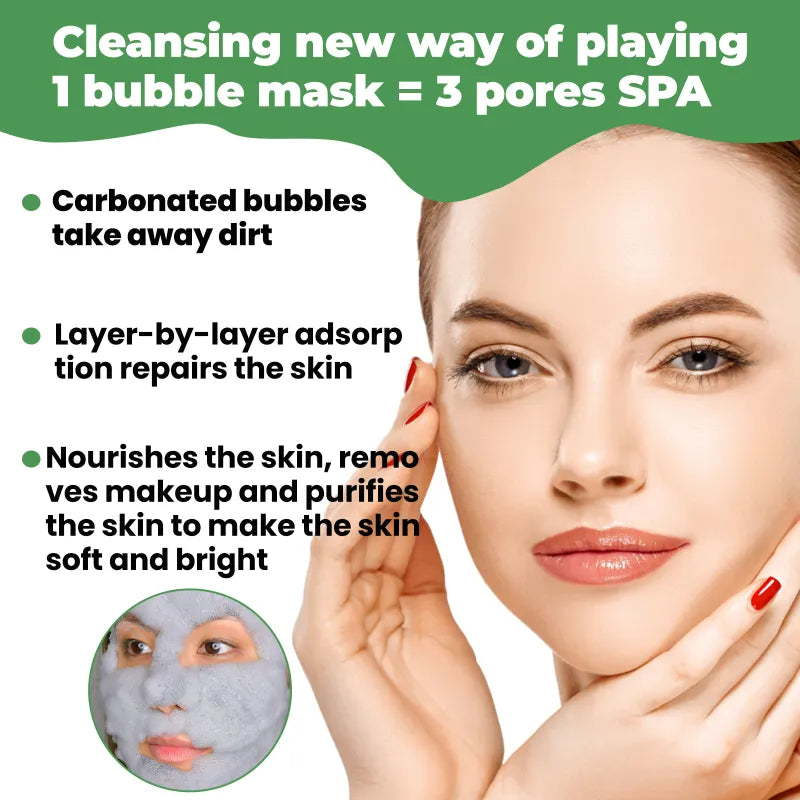 Clean & Apply Bubble Mask