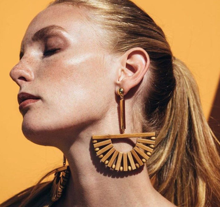 Hollow Bamboo Earrings - Bamboo Pendant Earrings