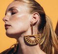 Hollow Bamboo Earrings - Bamboo Pendant Earrings