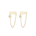 Letter Tassel Earrings – Trendy Long Drop Earrings